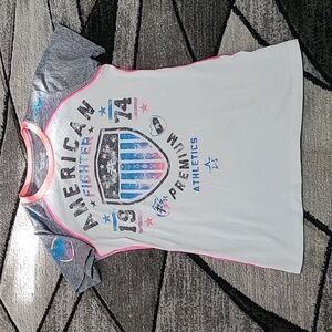 AMERICAN FIGHTER BY AFFLICTION PREMIUM ATHLETICS CREW-NECK TEE-SHIRT